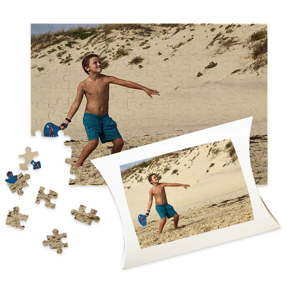 Puzzle aus Karton