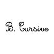 Cursive