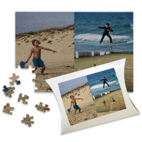 Großes Puzzle mit Foto Collage