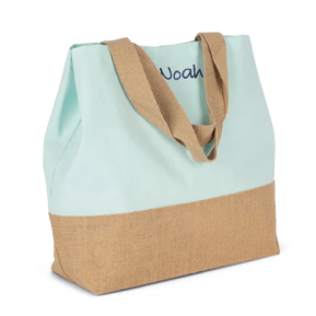 Shopping Bag aus Baumwolle und Jute mit Personalisierung