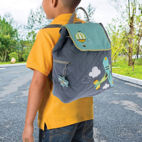 Kinderrucksack Stephen Joseph Flugzeug und Heißluftballon