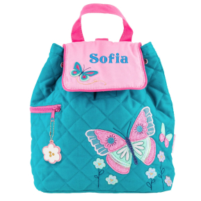 Personalisierter Kinderrucksack Schmetterling